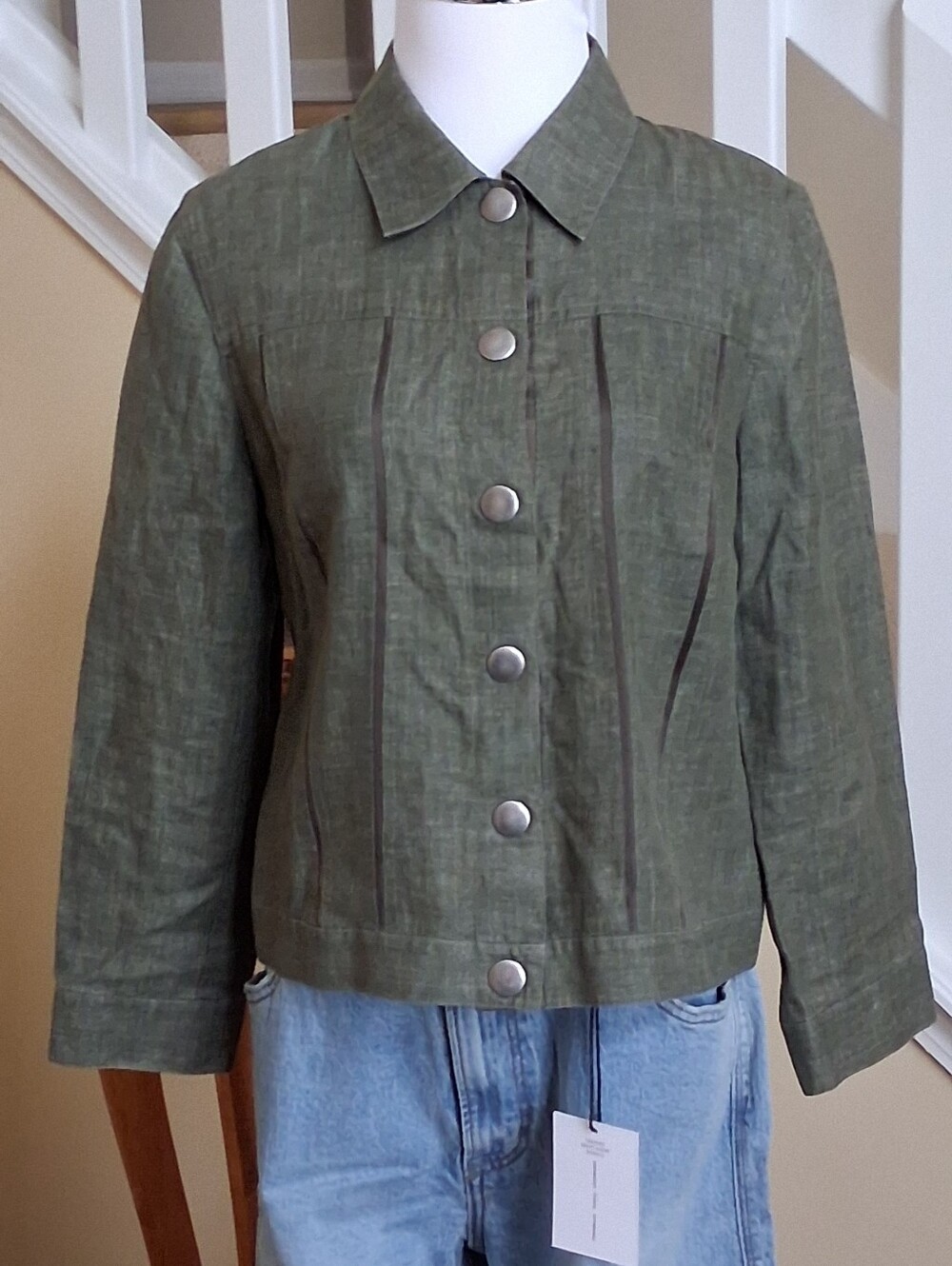 Ellen Tracy( Company Ellen Tracy) NWOT Green Petite 12